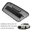 2013-2016 Audi A5 S5 B8.5 Honeycomb RS5 Style Hex Mesh främre stötfångargaller Generic