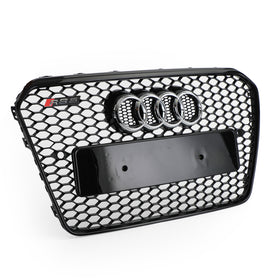 2013–2016 Audi A5 S5 B8.5 Honeycomb RS5 Style Hex Mesh Frontstoßstangengrill Generisch