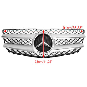 Benz 2013-2015 Glk350 Base Sport Utility 4-Door 2048802983 Front Upper Hood Bumper Grill Replacement Generic
