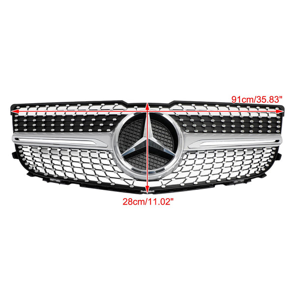 2013-2015 Benz X204 GLK-CLASS GLK250 GLK300 GLK350 2048802983 Front Bumper Diamond Grill Generic
