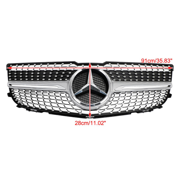 2013–2015 Benz GLK350 4MATIC SPORT UTILITY 4-DOOR 2048802983 Frontstoßstange Diamond Grill Generic