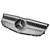 2012-2015 Benz GLK300 BASE SPORT UTILITY 4-PORTE 2048802983 Paraurti anteriore Diamond Grill Generico