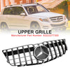 2008-2012 Benz GLK X204 GT Style främre stötfångare Övre Grill Grill Ersättning Generic