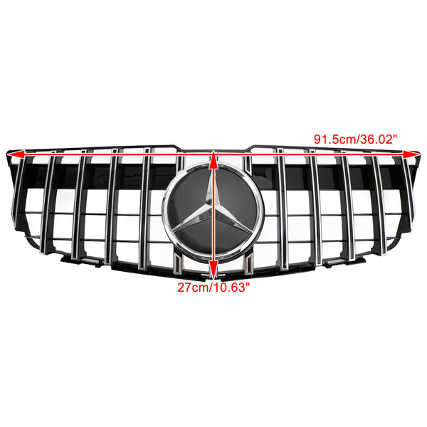 2008-2012 Benz GLK X204 GT Style Front Bumper Upper Grill Grill Replacement