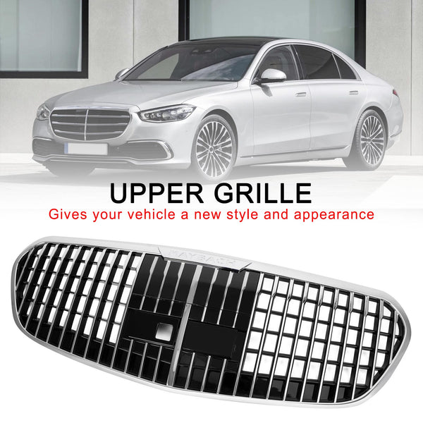 2021–2023 Benz S-Klasse W223 S450L S500 S580 Maybach Style SKD0062 Kühlergrill Mercedes Grill Generic
