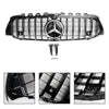 2019-2021 Benz A-KLASSW177 GT Style Front Bumper Grille Svart Grill Generisk