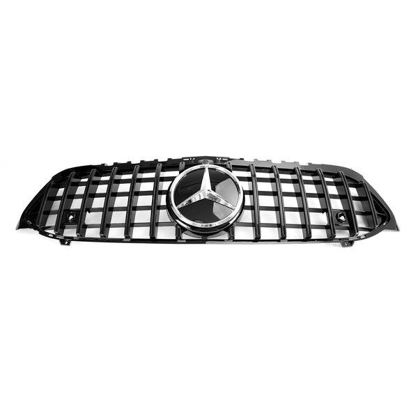 2019-2021 Benz A-CLASS W177 GT Style Front Bumper Grille Black Grill Generic