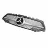 2019–2021 Benz W177 A-KLASSE Diamond Frontstoßstange Schwarz/Chrom Grill Generic