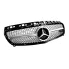 2013–2015 Benz W176 A-KLASSE Frontstoßstangengrill Schwarz/Chrom Generic