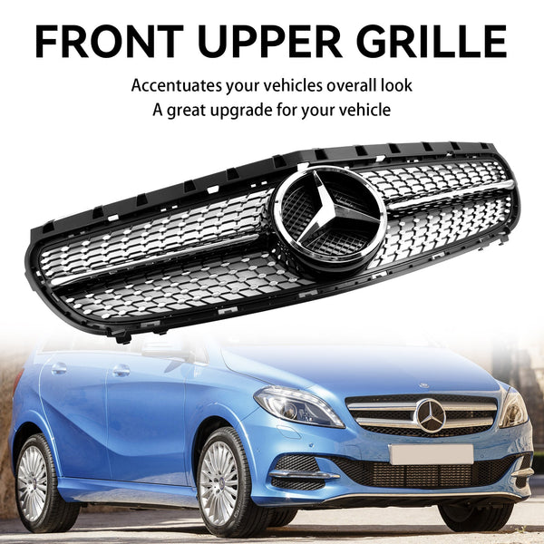 2015-2018 Mercedes Benz B-Class W246 Facelift Front Bumper Grill Grille fit Generic