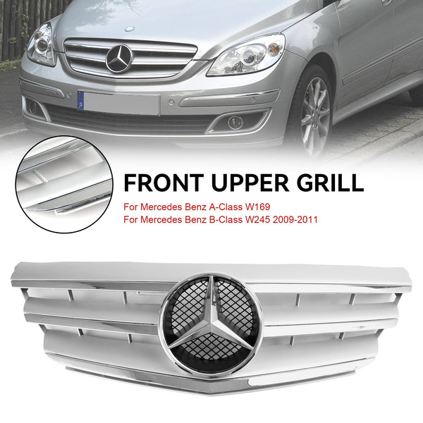 2009-2011 Mercedes-Benz A-Class W169 Front Bumper Grille Grill A1698801783 1698881360 Generic