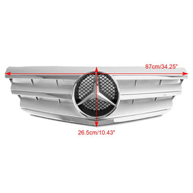 2009-2011 Mercedes-Benz A-Class W169 Front Bumper Grille Grill A1698801783 1698881360 Generic