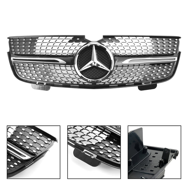 2010-2009 Mercedes Benz GL-Klasse X164 GL350 Chrome Diamonds voorbumpergrille 1648880223 Generiek