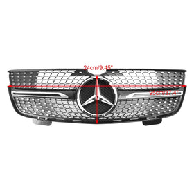 2007-2009 Mercedes Benz GL-Klasse X164 GL320 Chrome Diamonds voorbumpergrille 1648880223 Generiek