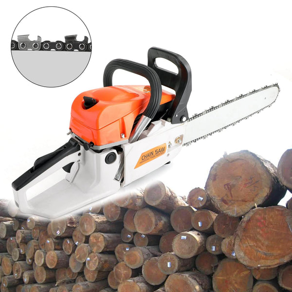 20'' 52CC Chain Saw Cutting Wood Aluminum Red Chain Saws Best Gasoline Chainsaws for Sale