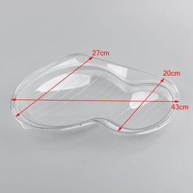 2001–2007 Benz W203 C320 4-türige Scheinwerferglasschale aus Kunststoff, rechts, generisch