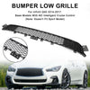 Infiniti Q50 2014-2017 Base Model 62310-4HB1B 62254-4HB0A Factory Style Front Bumper Lower Grill Generic