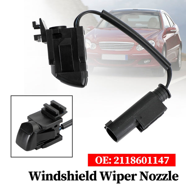 Benz W203 W208 W209 W211 W219 CL203 C219 Windshield Wiper Nozzle 2118601147 Generic