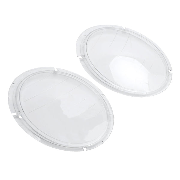 Mini Cooper R50 R53 Left +Right Headlight Lens Plastic Cover Shell 63126911701 63126911702