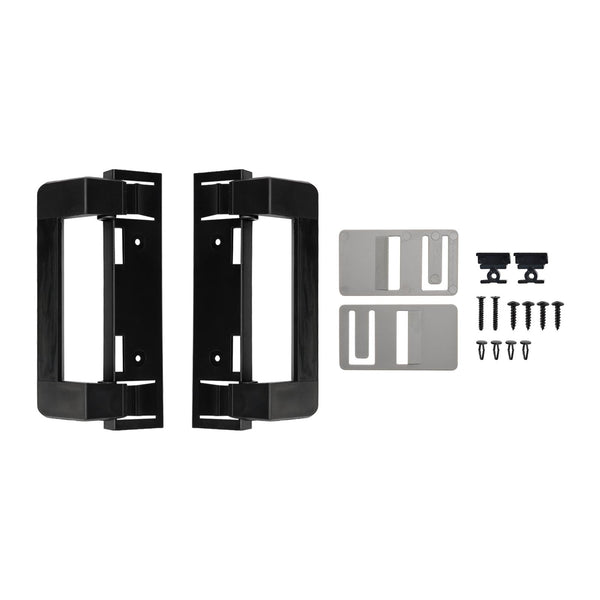 2¡ÁRV Soporte para manija de puerta de refrigerador, hardware negro para Dometic 3316882900 genérico