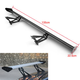 Aileron de course universel en aluminium GT, aileron de coffre arrière avec lumière rouge B # E2 générique