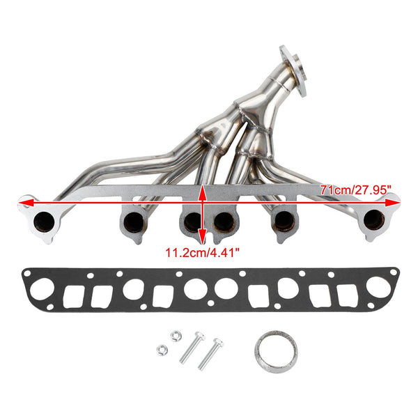 Avgasgrenrör Rostfritt stål 674196 4883385K För Jeep Grand Cherokee Wrangler 4.0L V6 Generic