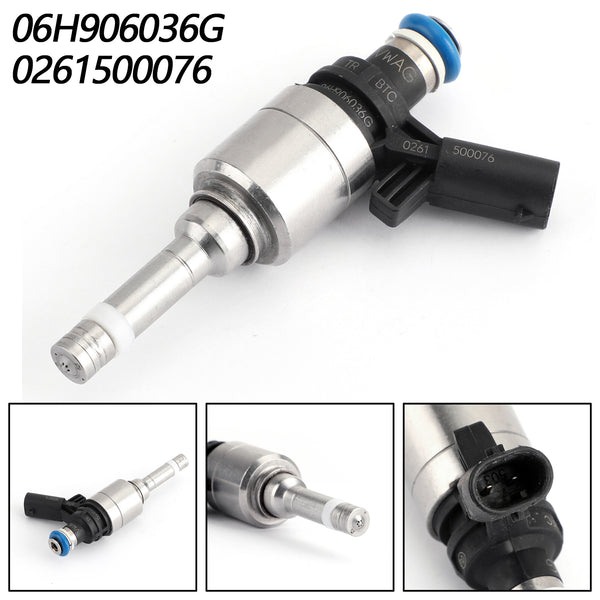 06H906036G 1x Fuel Injectors For Audi A4 A3 A5 TT VW T5 Eos CC 2.0L Turbo 0261500076 Generic