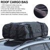 Waterproof Car Roof Top Rack Carrier Cargo Bag Luggage Cube Bag w/ Non-Slip Mat Generic