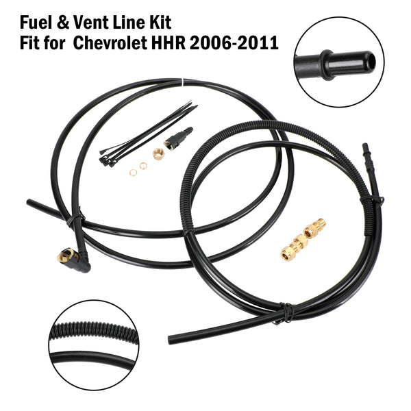 Kit de reparo de linha de combustível e ventilação de nylon Chevrolet HHR 2006-2011 Fl-FG0974 genérico