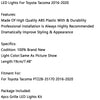 4PCS/Set LED Lights Fit Front Bumper Grille Tacoma 2016-2020 PT228-35170 Clear Generic