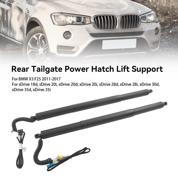 2011-2017 BMW X3 F25 2PCS Left & Right Electric Tailgate Struts Gas 51247232003 51247232004