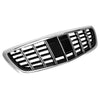 2014-2020 Benz S-Class W222 S680 S400 S450 S500 S550 S560 S580 S600 S650 BRABUS Style Grille Without ACC Chrome Generic