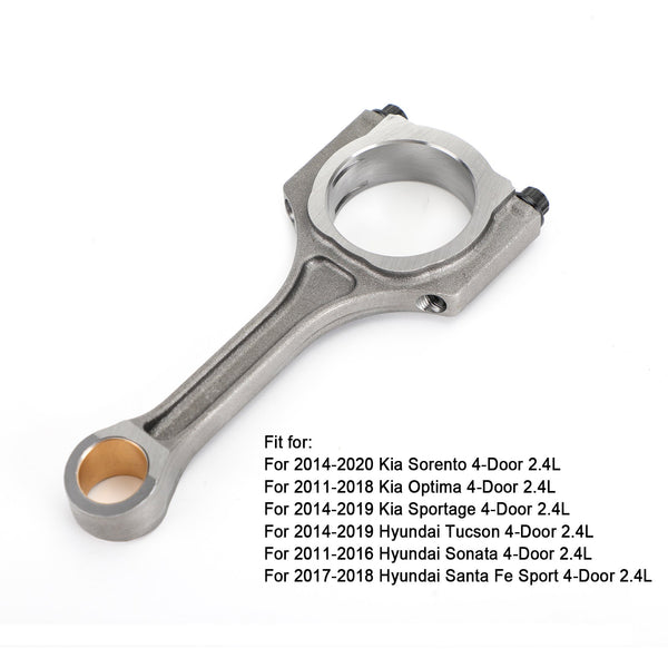 17-18 Hyundai Santa Fe Sport 4-Door 2.4L 4PCS Connecting Rod 235102G500 235102G540 235102G552 Generic