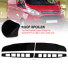 2012-2023 Ford Transit Custom Gloss Black Rear Twin Barn Door Roof Spoiler Generic