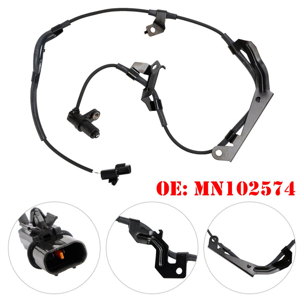 ABS Wheel Speed Sensor Front Right For Mitsubishi L200 2.5DID B40 MN102574 Generic