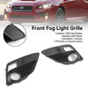 2015-2017 Subaru WRX & STi 2 PCS Frente Fog Light Cover Bezel Grille Grill 57731VA000 57731VA010 Genérico