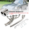 1977-1983 Nissan 280Z/ZX L28E Round Port Stainless Exhaust Header Manifold 70-1122 Generic