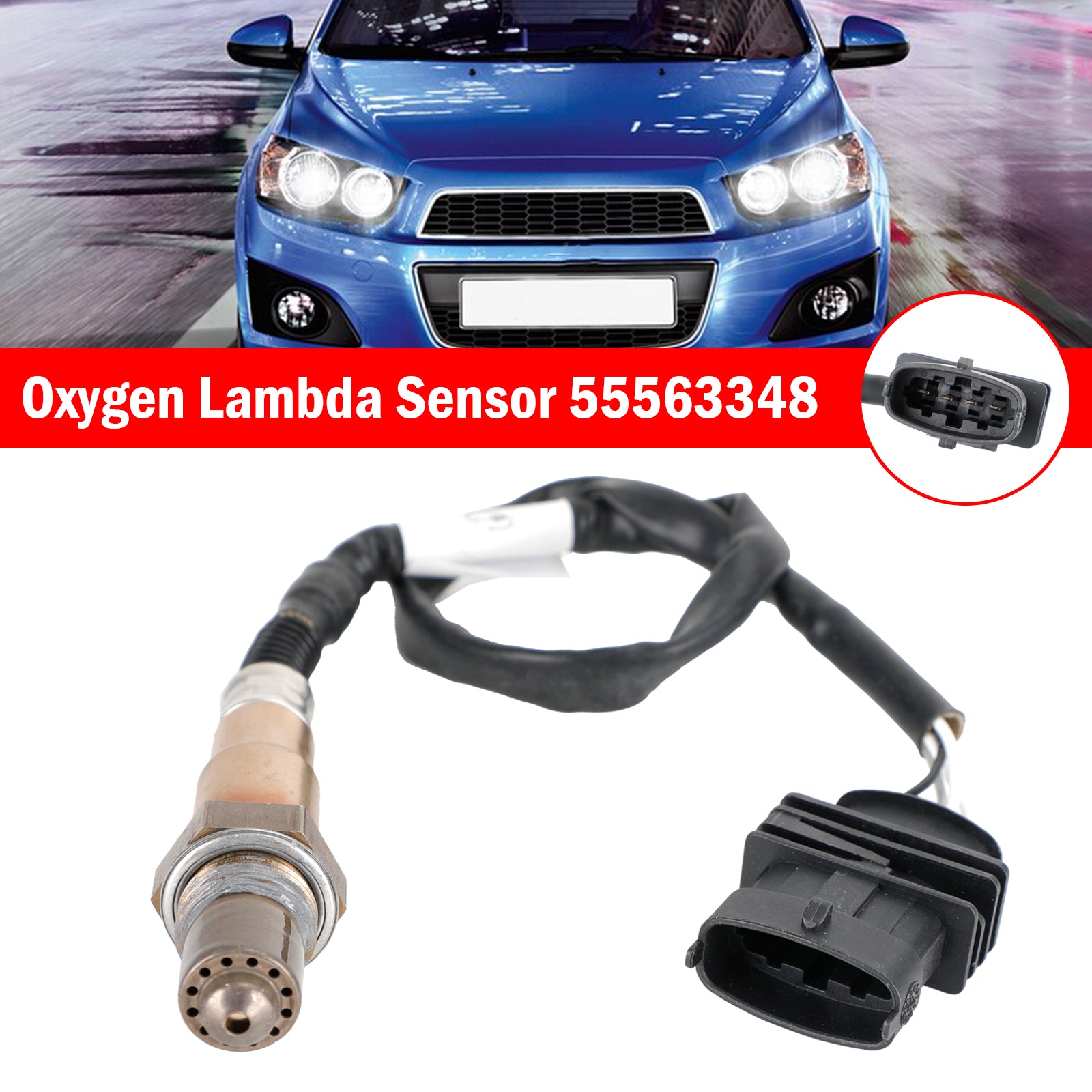 Sauerstoff Lambda Sensor 55563348 855235 0258010121 Für Astra J Corsa D E Insignia A Zafira Mokka Aveo 1,2 1,4