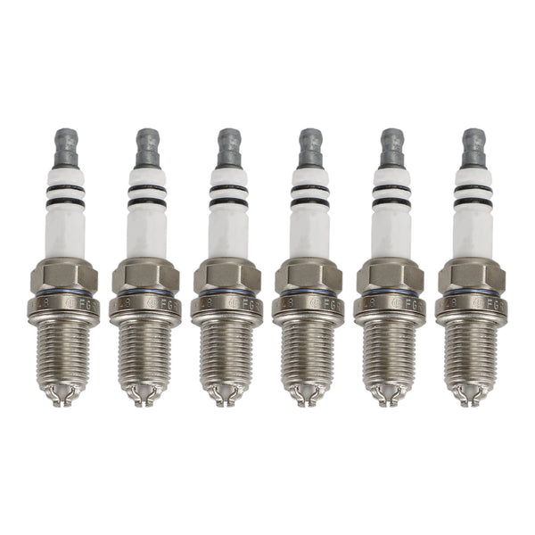 6PCS Spark Plugs 0242236562 101905601B 12129071003 4486923for BMW E36 E46 323i 325i 323i 328i 330i E39