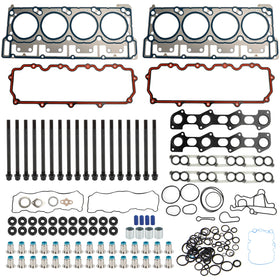 Kit de pino de cabeça de cilindro de 18 mm e junta de cabeça 2504202 para Ford 6.0L V8 Diesel 2003-2007 genérico