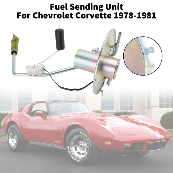 Unidad de envío de combustible para tanque de gasolina Chevy Corvette 1978-1981, alimentación 3/8 AM-39086513 genérico