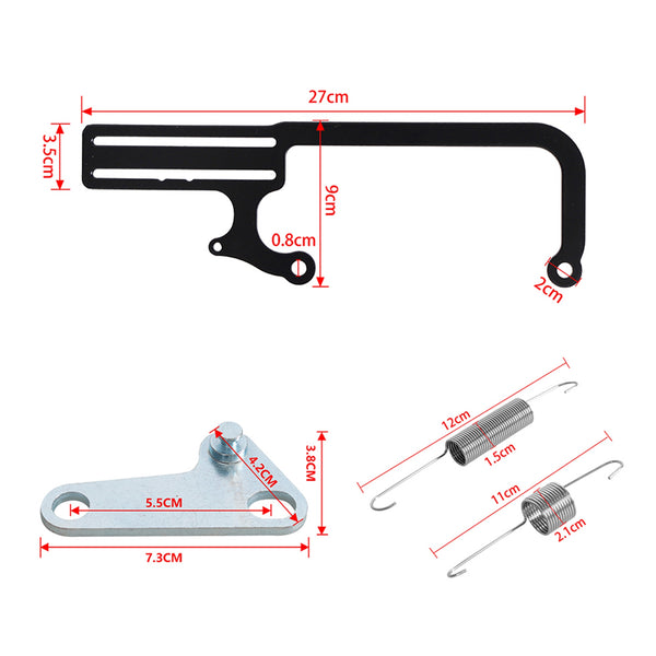 Getriebe Gashebel Vergaser Kabelhalterung EZ-EFI für GM 700R4 304147 Generisch