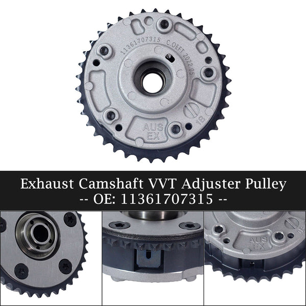 BMW E46 E81 E82 E87 E90 E91 Exhaust Camshaft VVT Adjuster Pulley 11361707315