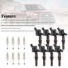 2010 F-350 Super Duty V8 5.4L 8PCS Bobines + Bougies DG521 SP509 Generiek