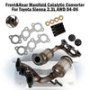 2004-2006 Toyota Sienna 3.3L AWD 16392 16393 Front & Rear Catalytic Converter Fedex Express