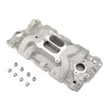 Chevy Small Block 305 327 350 400 57-86 Coletor de admissão de plano duplo de elevação alta genérico