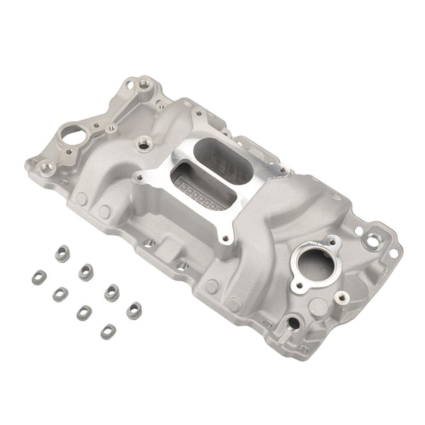 Chevy Small Block 305 327 350 400 57-86 High Rise Dual Plane Inlaatspruitstuk Generiek