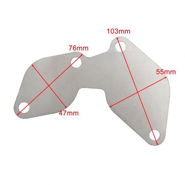 Plaque de bloc de suppression EGR pour Holden Colorado RC Rodeo RA 4JJ1 3.0L Isuzu DMAX TF générique