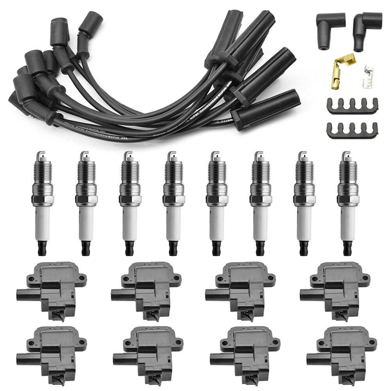 2004-2005 Cadillac CTS V V8 5,7L 8X tennspole +tennplugg +ledning D580 UF192