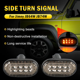 Suzuki Jimny JB64 JB74 Pair of Side Marker Light Turn Signal Light Smoked Generic